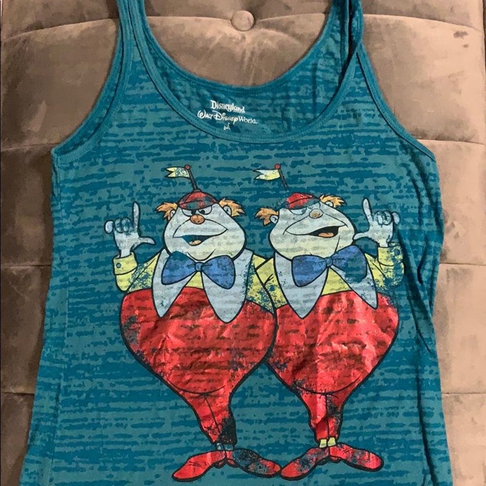 Disney tweedle dee tweedle dum tank top